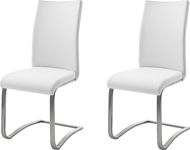 MCA furniture Freischwinger "Arco", (Set), 2 St., Kunstleder, 2er-, 4er-, 6 günstig online kaufen