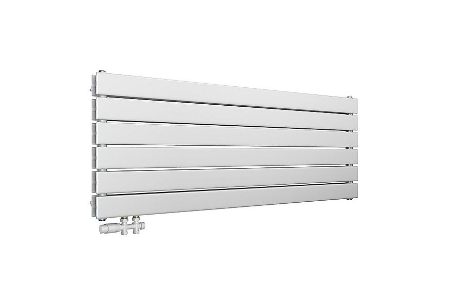 SONNI Heizkörper Heizkörper Wasserbeheizte Heizkörper,Breite 1200mm,Schwarz günstig online kaufen