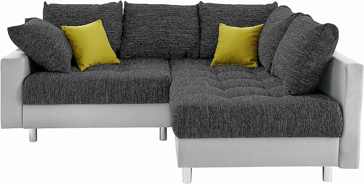 COLLECTION AB Ecksofa "Antonia L-Form", mit Federkern und zusätzlichem Hock günstig online kaufen