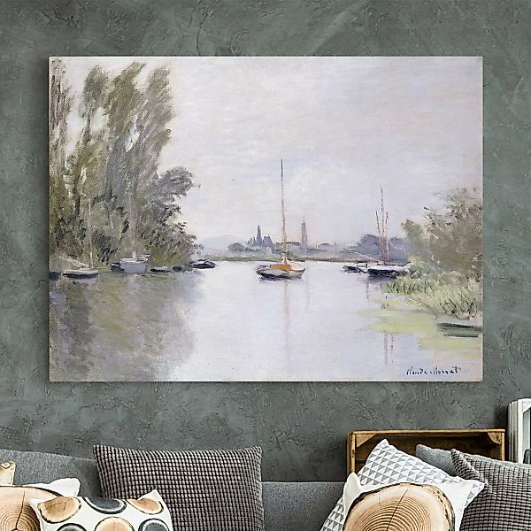 Leinwandbild Kunstdruck - Querformat Claude Monet - Argenteuil günstig online kaufen