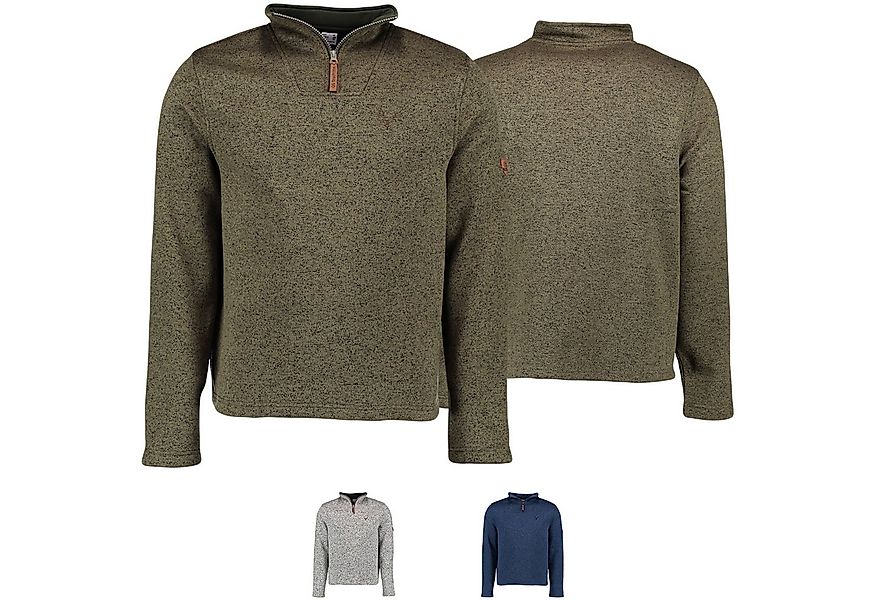 German Wear Strickfleece-Pullover OP8 Herren Jagd Fleecepullover Strickflee günstig online kaufen
