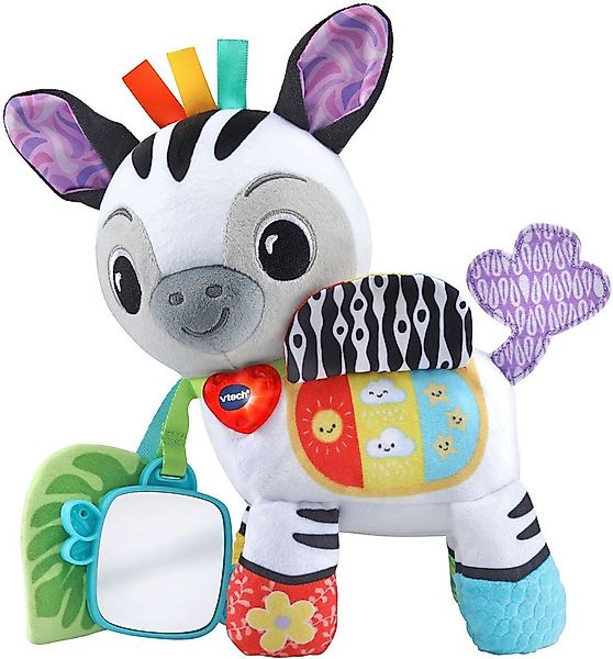 Vtech® Plüschfigur Vtech Baby, Babys Plüsch-Zebra, mit Licht und Sound günstig online kaufen