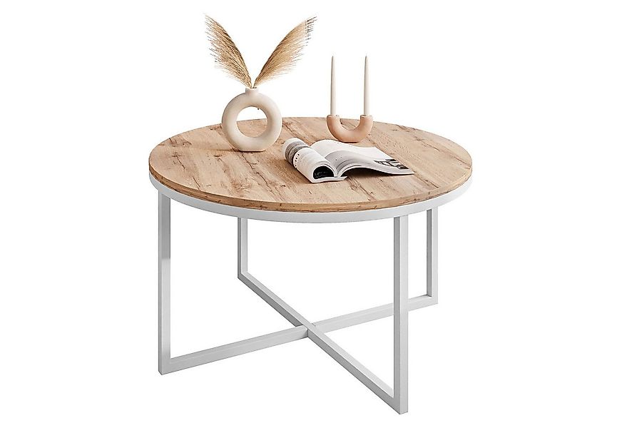 Lookway Couchtisch CIRI-X LOFT (1 Tisch), Durchmesser: ⌀70 cm günstig online kaufen