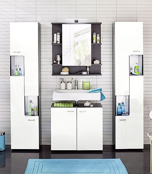 welltime Hochschrank Tias Hochschrank mit 4 günstig online kaufen