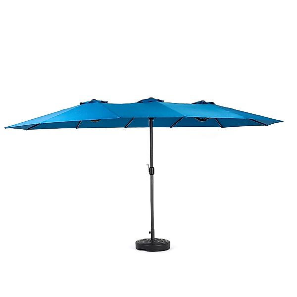 LVHOM Marktschirm (Modell A)ca.450x300cm rechteckig Doppelseiten-Marktschir günstig online kaufen
