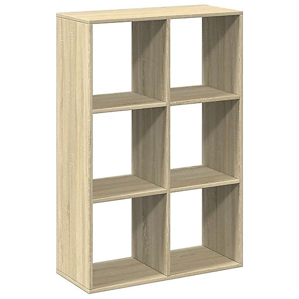 vidaXL Bücherregal Raumteiler-Bücherregal Sonoma-Eiche 69,5x29x103,5 cm, günstig online kaufen