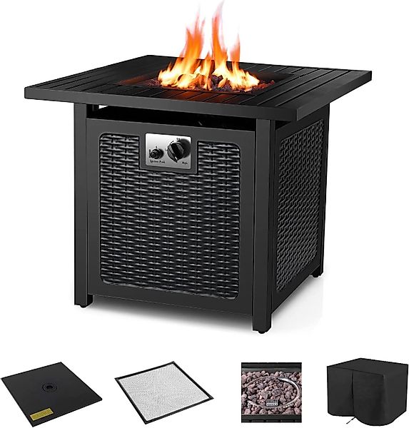 TLGREEN Feuerstelle, Gas Feuerstelle, Feuertisch mit günstig online kaufen