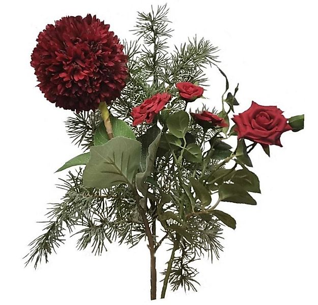Kunstblume *Gemischter Blumenstrauss RED WINTER DREAM ca. 65 cm Allium Lauc günstig online kaufen