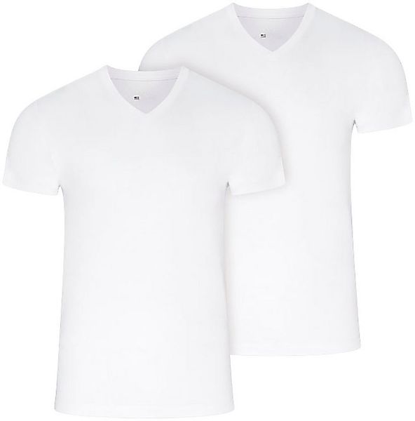Jockey V-Shirt American V-Neck Shirt (2er Pack) lockere Passform, flache Nä günstig online kaufen