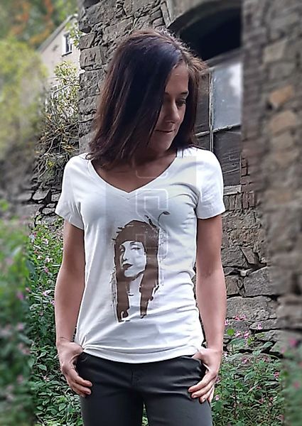 Tee Library Damen T-Shirt Sphinx günstig online kaufen