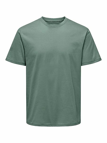 ONLY & SONS Rundhalsshirt ONSMAX LIFE günstig online kaufen