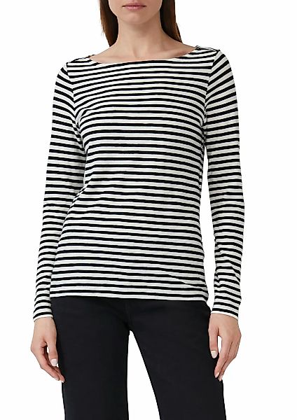 s.Oliver Langarmshirt, mit Streifen Muster günstig online kaufen