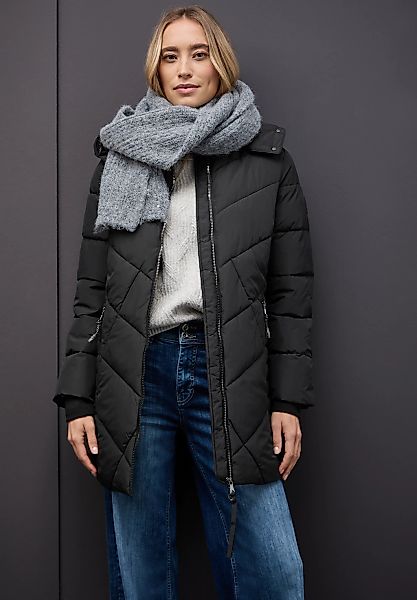 STREET ONE Steppjacke mit Kapuze günstig online kaufen