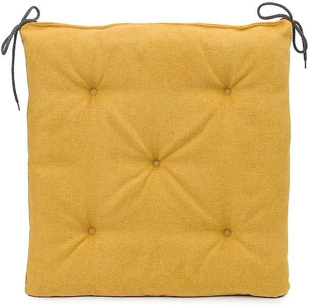 Gözze Sitzauflage "Darco Uni" 1 Stück, Maße: 40 x 40 x 4 cm, mit Füllung, m günstig online kaufen