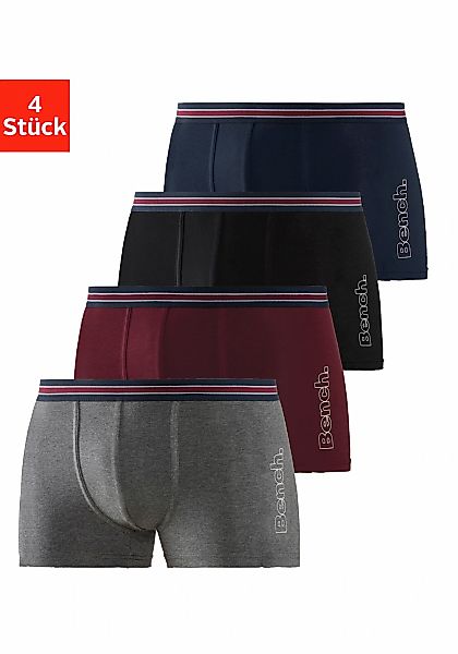 Bench. Boxer "Boxershorts für Herren", (Packung, 4 St.), Unterhosen mit sei günstig online kaufen