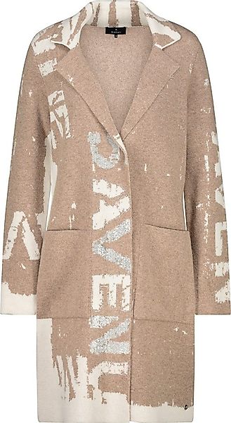 Monari Parka Damenmantel Jacquard-Stoff mit funkelnder günstig online kaufen