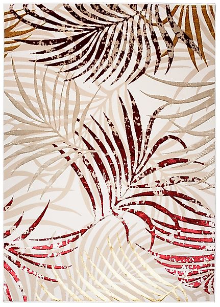 Tapiso Designteppich GOLDEN, rechteckig, Höhe: 16 mm, Wohnzimmer, Schlafzim günstig online kaufen