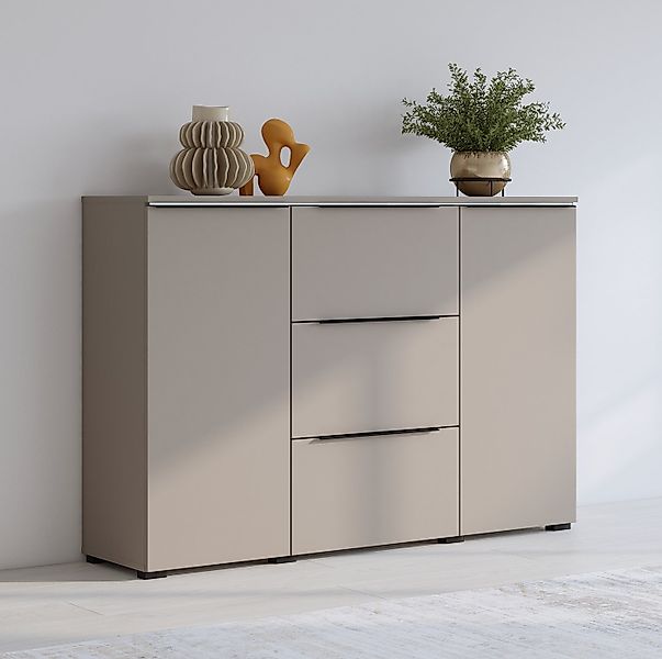 INOSIGN Sideboard Tana, Breite 132 cm, moderne Kommode 3 SK,2 Trg, Schublad günstig online kaufen