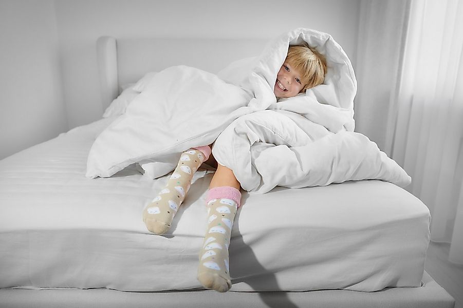 ZOOKSY Komfortsocken lustige Fortteesocken in Geschenkbox Marshmallow günstig online kaufen