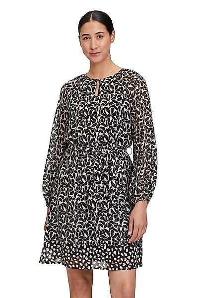 Cartoon Chiffonkleid Cartoon Chiffonkleid mit Muster günstig online kaufen