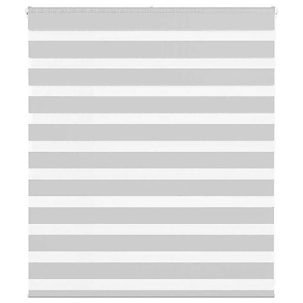 vidaXL Doppelrollo Hellgrau 135x100 cm Stoffbreite 130,9 cm Polyester 40144 günstig online kaufen