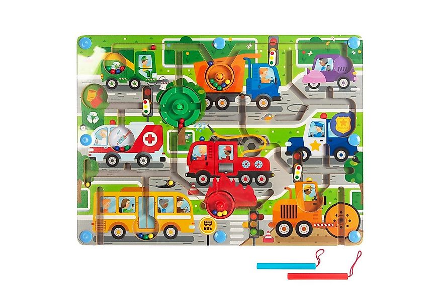 CLTYQ Lernspielzeug Montessori-Spielzeug, Magnetspiel, Perlenlabyrinth, Mag günstig online kaufen