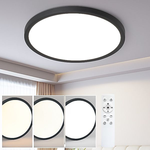 Nettlife LED Panel Flach Dimmbar Deckenleuchte günstig online kaufen