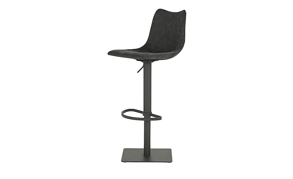 Barhocker  MyToby ¦ schwarz ¦ Maße (cm): B: 43 T: 50.0 Polstermöbel > Hocke günstig online kaufen