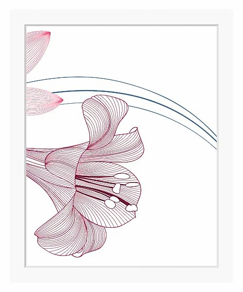 queence Bild »Alma«, Blumen, (Set), Blumen, gerahmt günstig online kaufen