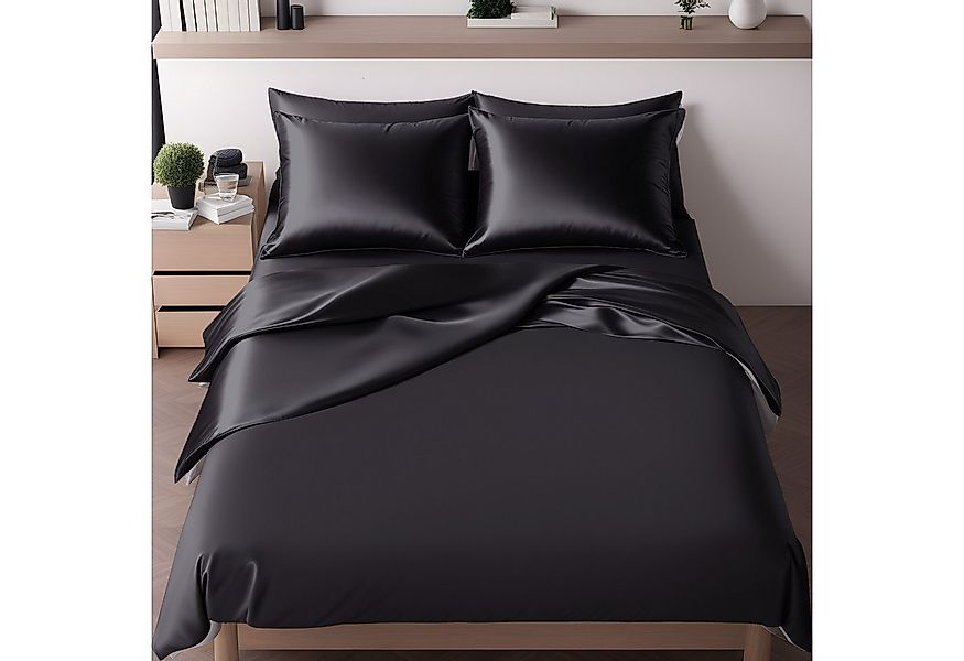 Cozyor Wendebettwäsche Satin glänzend matt 135x200, 155x200, 155x220, 200x2 günstig online kaufen