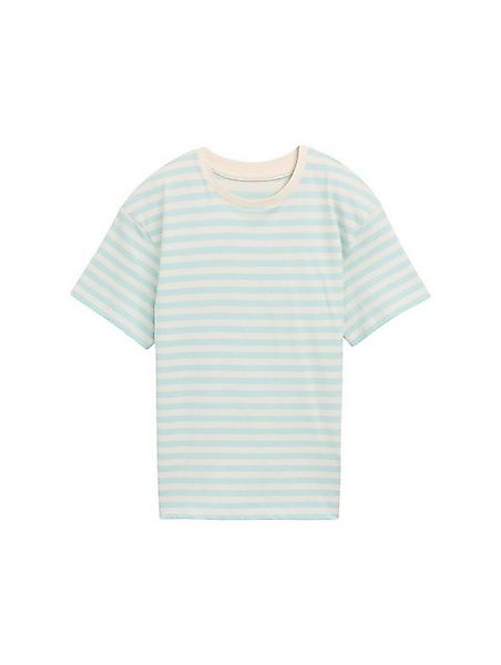 TOM TAILOR T-Shirt Oversize T-Shirt mit Streifenmuster günstig online kaufen