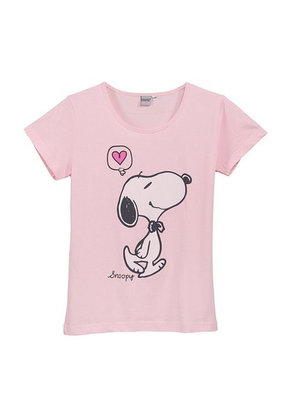 ONOMATO! T-Shirt Peanuts Snoopy Damen kurzarm-Shirt günstig online kaufen