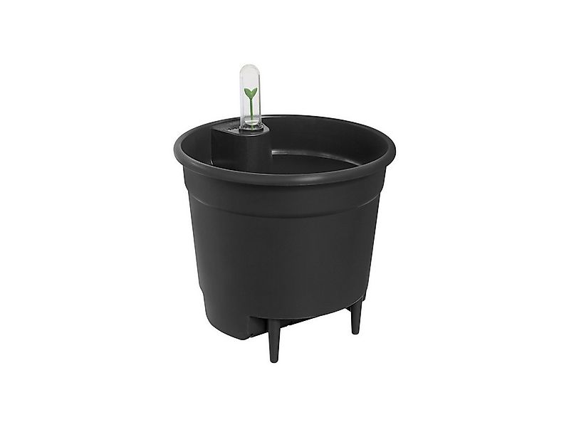 Elho Blumentopf Elho Selbstbewässerungssystem Ø 24 x 22 cm schwarz günstig online kaufen