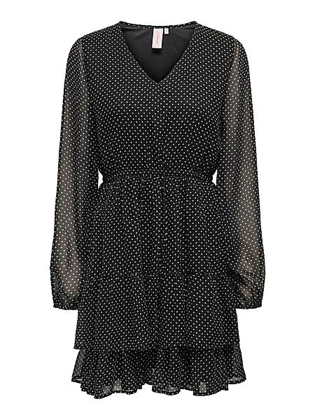 ONLY Chiffonkleid ONLROBEY ISABELLA LIFE V-NECK günstig online kaufen