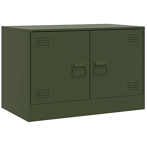 vidaXL TV-Schrank Olivgrün 67x39x44 cm Stahl 841639 günstig online kaufen