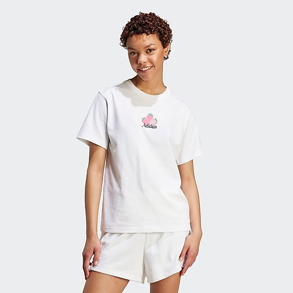 adidas Sportswear T-Shirt "FARMERS MARKET STRAWBERRY GRAPHIC" sportlicher L günstig online kaufen