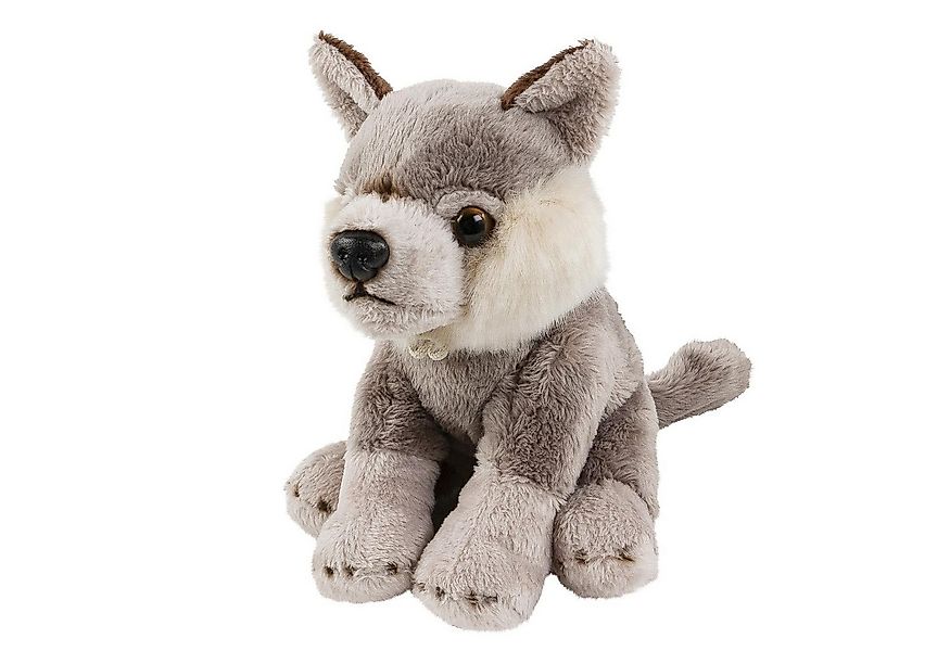 Teddys Rothenburg Kuscheltier Wolf sitzend 15 cm Plüschtier günstig online kaufen