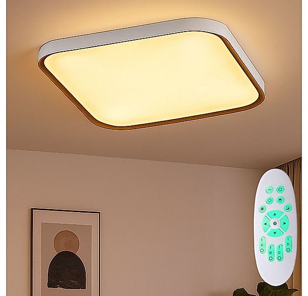 WOFI LED Deckenleuchte, LED-Leuchtmittel fest verbaut, Warmweiß, Neutralwei günstig online kaufen