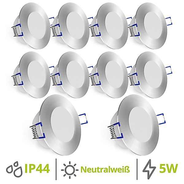 linovum LED Einbaustrahler WEEVO 10er Set günstig online kaufen