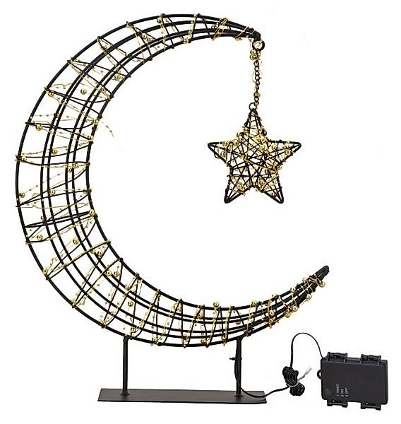 Mel-O-Design LED Dekoobjekt XXL LunaStar LED Outdoor Leuchte - Deko Mond mi günstig online kaufen