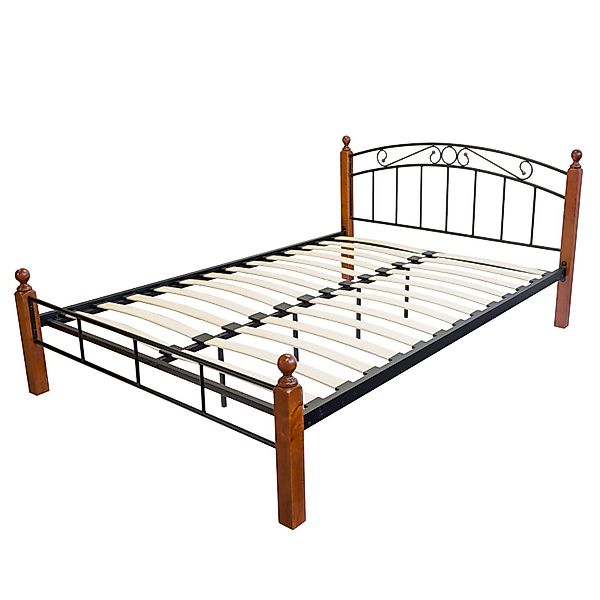 Homestyle4u Metallbett 140 / 160 x günstig online kaufen