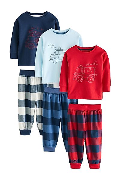 Next Pyjama Schlafanzughose mit Karomuster im günstig online kaufen