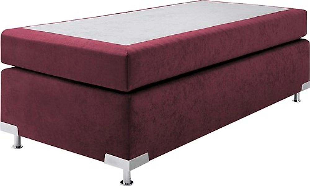 Westfalia Schlafkomfort Boxspringbett »Holland« ohne Kopfteil, frei im Raum günstig online kaufen