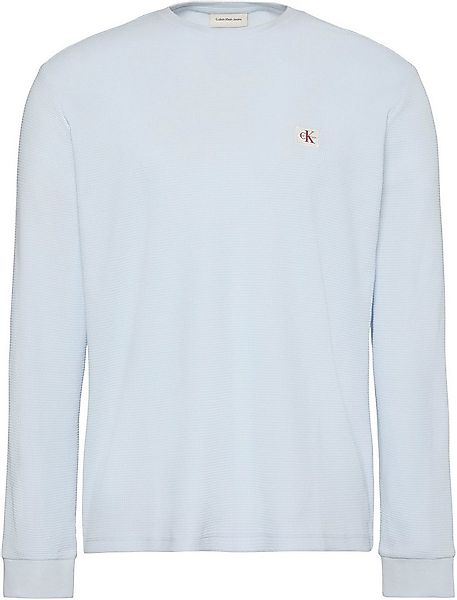 Calvin Klein Jeans Langarmshirt Mit Rundhalsausschnitt günstig online kaufen