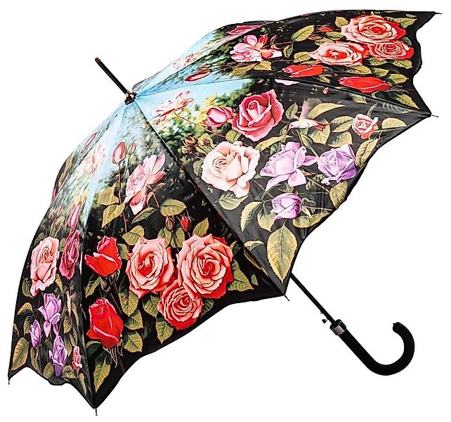 Luckyweather not just any other day Stockregenschirm Regenschirm Motiv ROSE günstig online kaufen