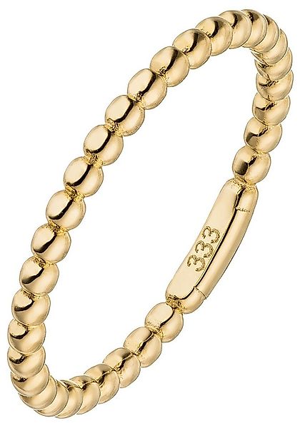 JOBO Goldring Ring Kugel Kugelring schmal, 333 Gold günstig online kaufen