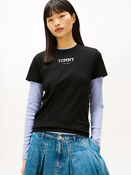 Tommy Jeans Kurzarmshirt "TJW REG ESSENTIAL LOGO 2 TEE EXT" günstig online kaufen