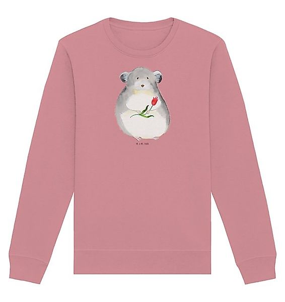 Mr. & Mrs. Panda Longpullover Größe L Chinchilla Blume - Canyon Pink - Gesc günstig online kaufen