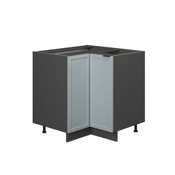 Vicco Eckunterschrank Fame-Line, Hellblau-grau/Anthrazit, 80.5 cm günstig online kaufen