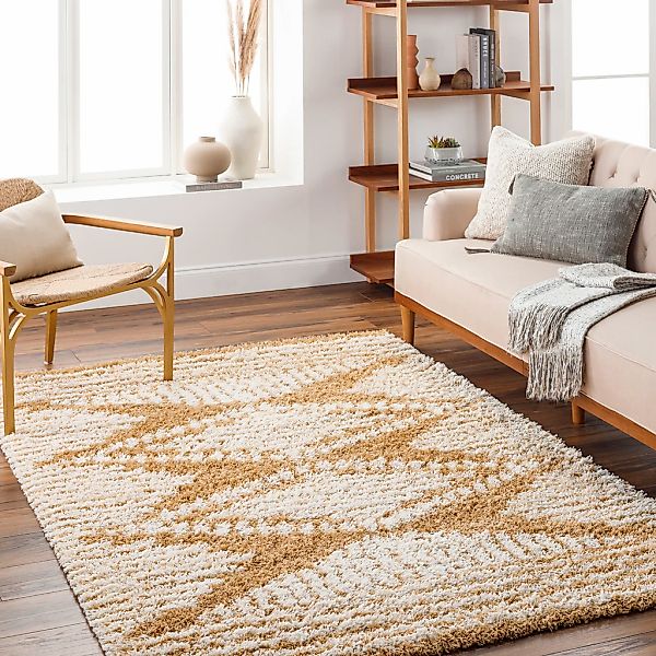 Livabliss Hochflor-Teppich "TUZLA" rechteckig 52 mm Höhe Flauschig, Langflo günstig online kaufen